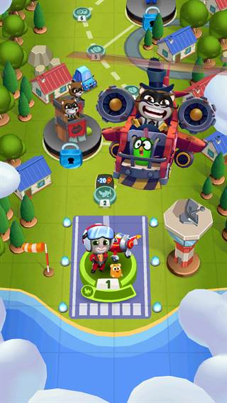 汤姆猫空中小队游戏截图1