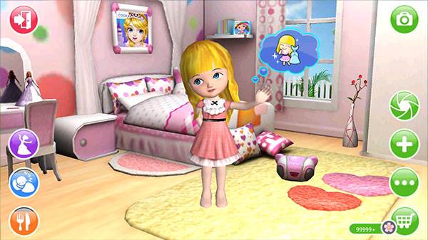 3D洋娃娃无限花朵版游戏截图1