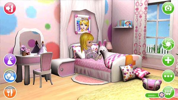 3D洋娃娃无限花朵版游戏截图5