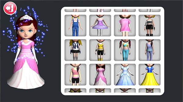 3D洋娃娃无限花朵版游戏截图7