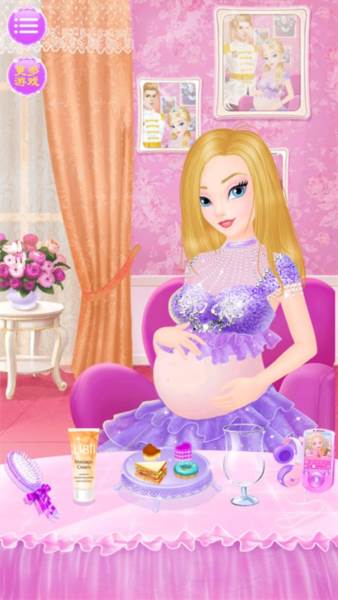 公主的新生小宝宝游戏截图4