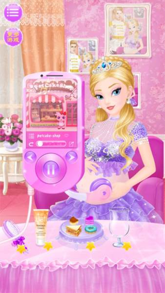 公主的新生小宝宝游戏截图8