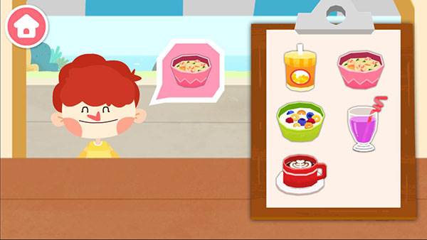 宝宝早餐车游戏截图3