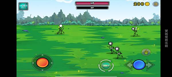 卡通火柴人战争截图2