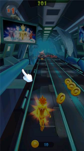 赛尔号雷神崛起酷跑游戏截图3