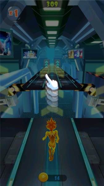 赛尔号雷神崛起酷跑游戏截图4