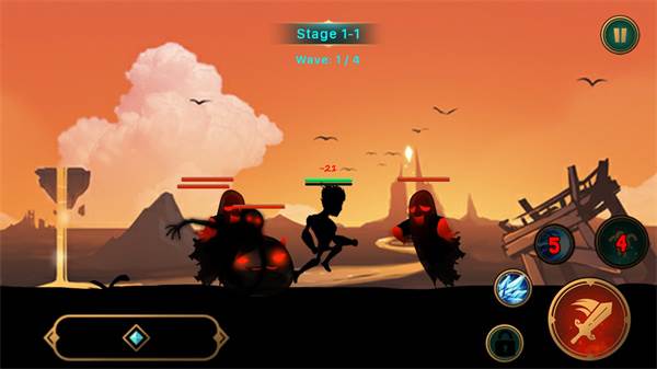 火柴人恶魔战士截图4