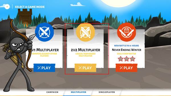 火柴人战争遗产3首发版本游戏截图8