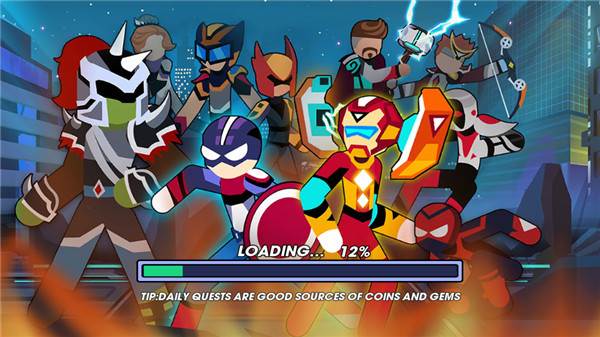 火柴人格斗无双游戏截图2