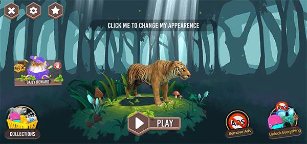 老虎家族生存模拟器游戏截图2