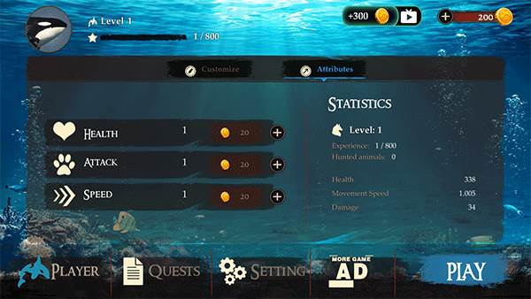 《虎鲸模拟器最新版》截图5