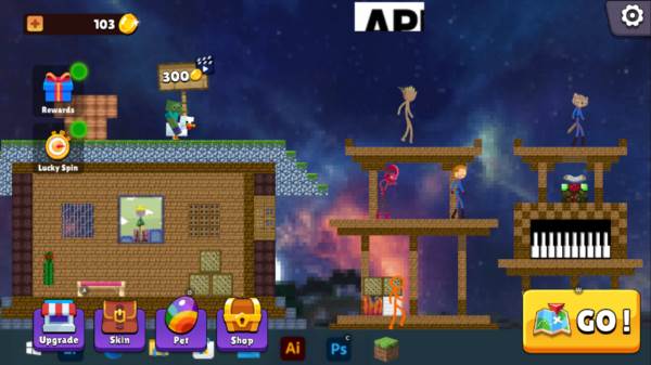 火柴人跑酷截图9