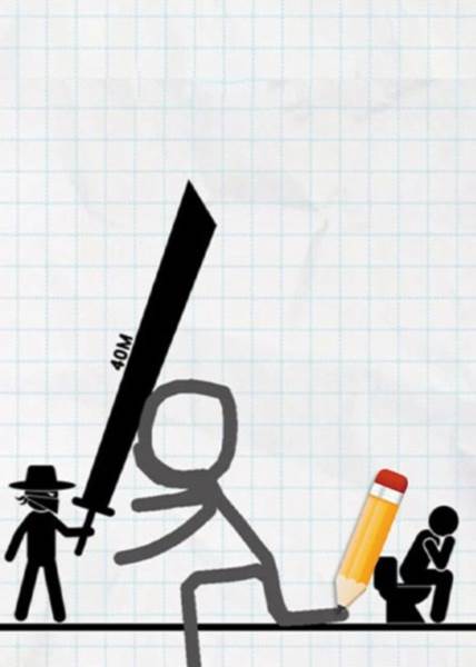 火柴人画线脑洞2