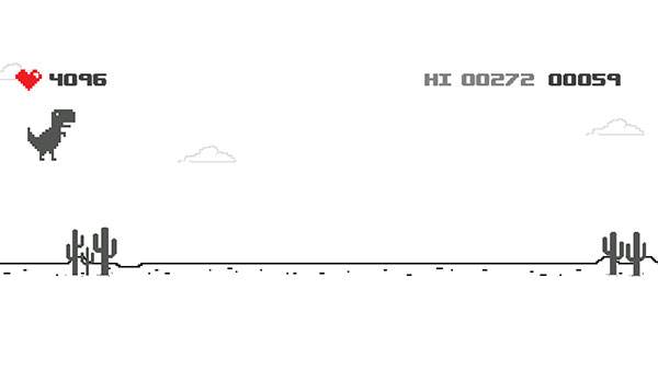 谷歌小恐龙游戏截图4