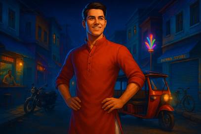 印度街头黑帮宣传图