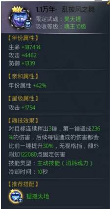 昊天锤魂环搭配配图1