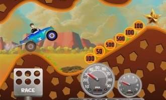 汽车爬坡越野游戏宣传图