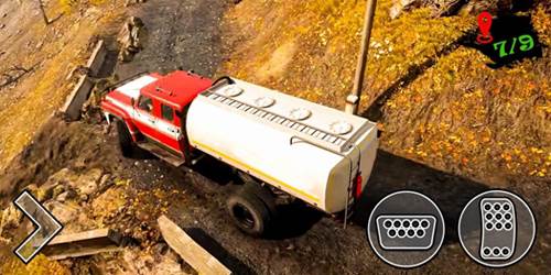 油轮的卡车游戏特色