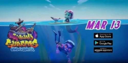 subway surf水下之城5