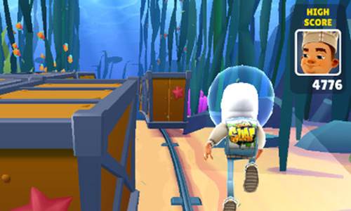 地铁跑酷海底城定制版本3