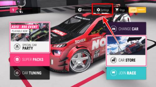 拉力地平线国际服怎么设置图片1