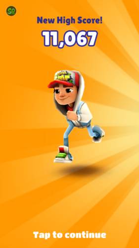 地铁跑酷生气金币版本菜单版4