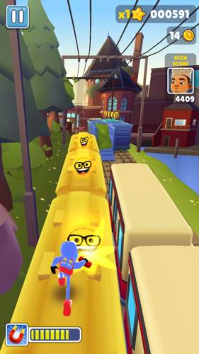 地铁跑酷锅铲qaq战队定制版图片3