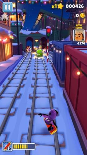 地铁跑酷AD高层版本2