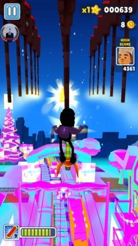 地铁跑酷路灯金币版2