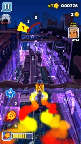 地铁跑酷小呆呆二改版本1