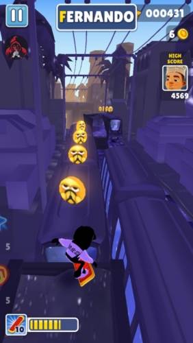 地铁跑酷皮瓜星空开罗版宣传图