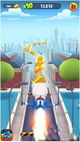 汤姆猫跑酷高分技巧4