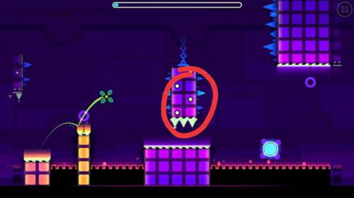 Geometry Dash SubZero第二关攻略1