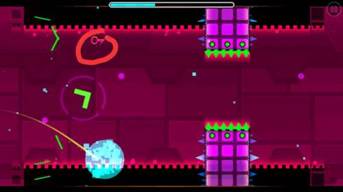 Geometry Dash SubZero第二关攻略2