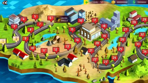 摩托疯狂赛车游戏玩法