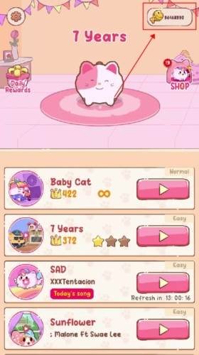 弹跳猫无限金币版宣传图