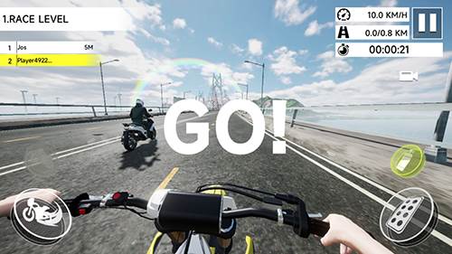 极速摩托冲刺2无限金币版游戏特色