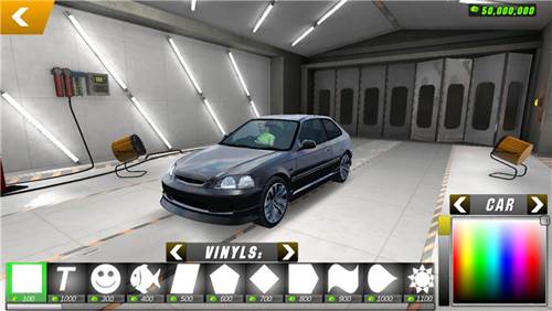 真实停车场2024无限金币版怎么改车4