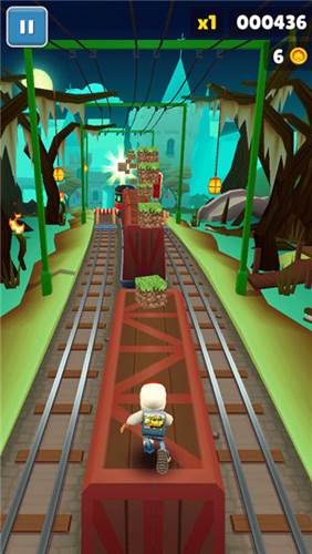 地铁跑酷草方块荔枝二改进阶技巧3