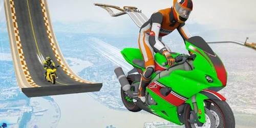 极限自行车行驶特技表演游戏玩法