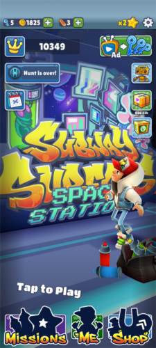 地铁跑酷重返空间站最新版图片6