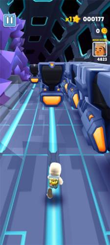 地铁跑酷重返空间站最新版图片9