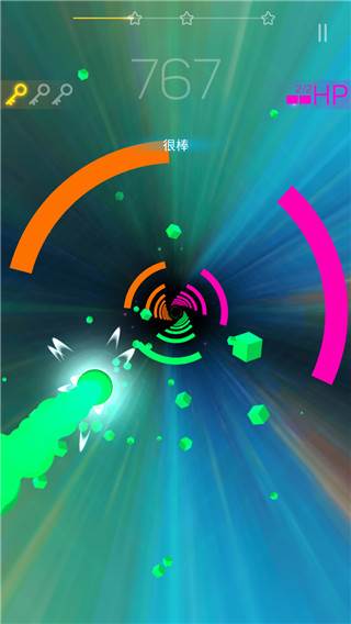 粉碎颜色3D图片