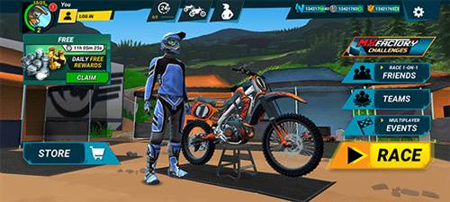 疯狂技能越野摩托车3全解锁版本图片1