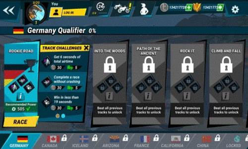 疯狂技能越野摩托车3内置菜单版图片2