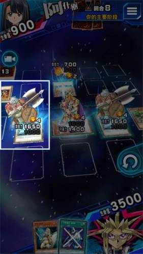 游戏王duellinks怪兽卡怎么放3