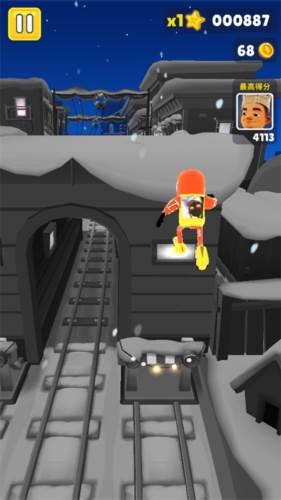 地铁跑酷人机版本14