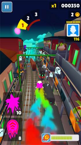 地铁跑酷AD高层版本7