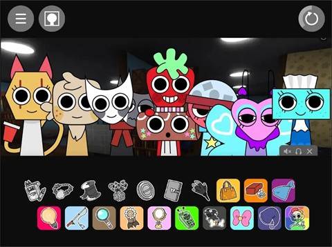 节奏盒子sprunki丹迪的世界模组