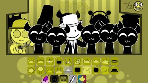 节奏盒子sprunki芥末酱1